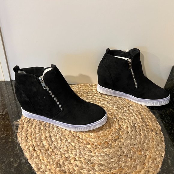 Jolimall Wedge Booties - Picture 2 of 5